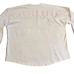 Pink Warner Bros WB Studio Spirit Jersey Women’s Oversized Long Sleeve Shirt XXL